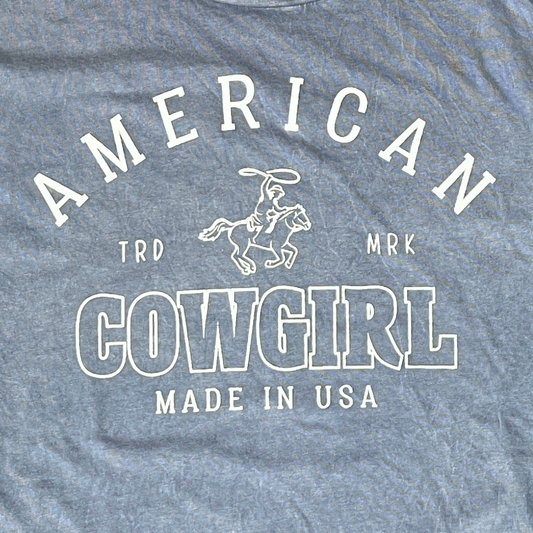 Hrt & Luv American Cowgirl Long Sleeve Tee