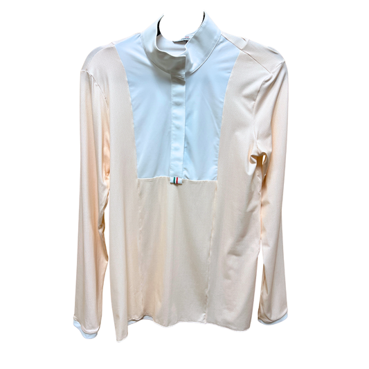 for horses aliyah equestrian show shirt rose pink