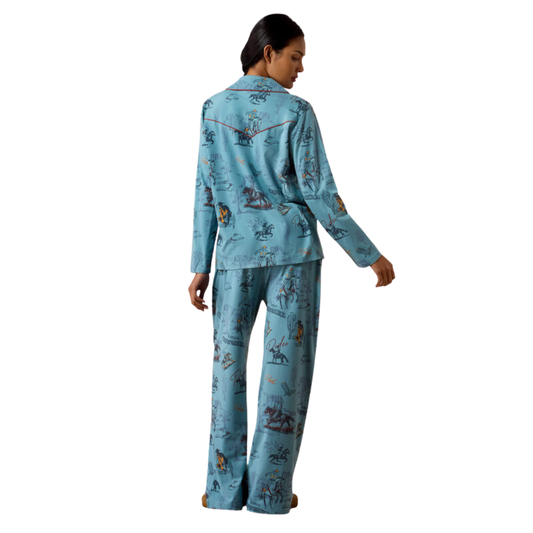 Ariat Dreams Pajama Set - Retro Rodeo