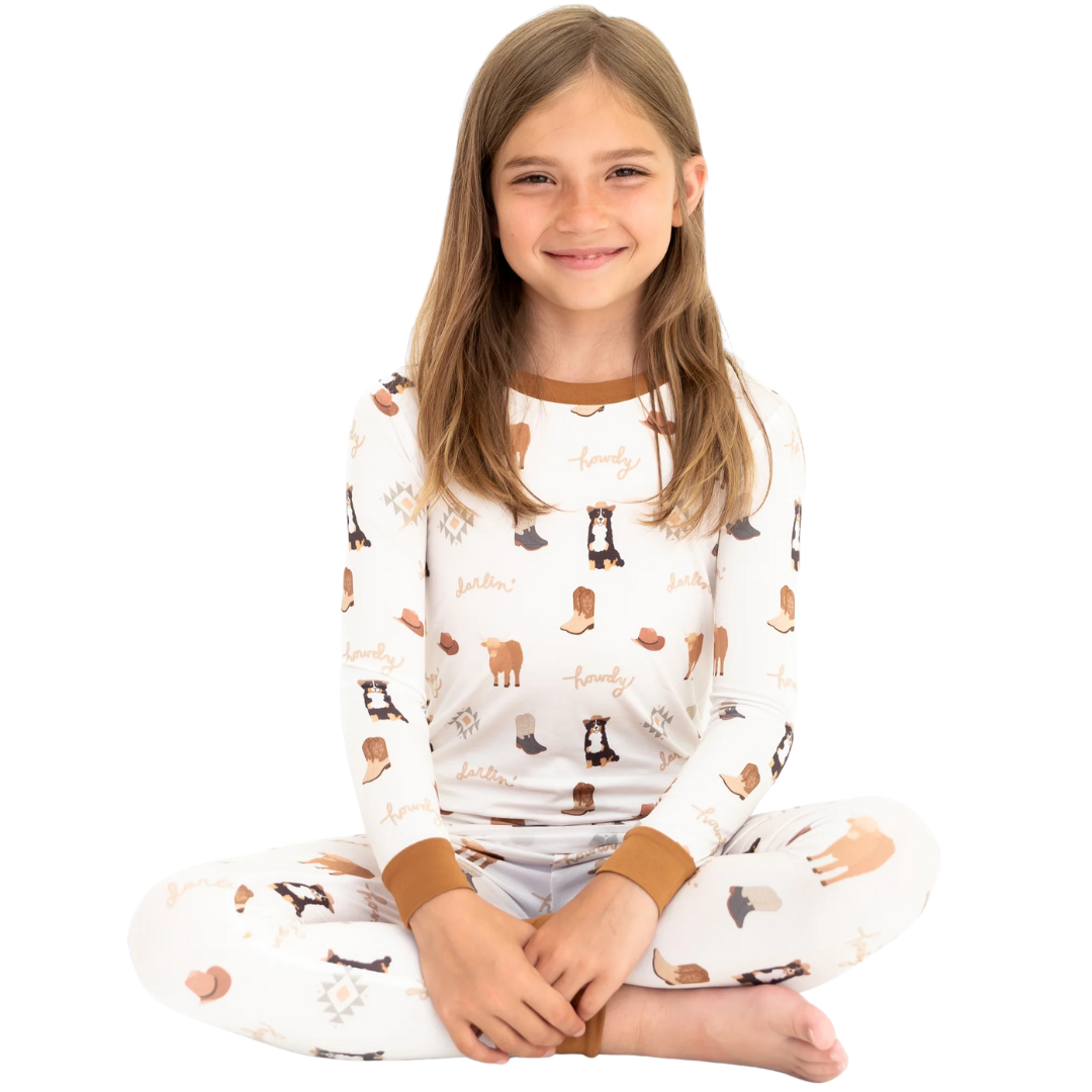 Hugga Babies Bedtime Buckaroo Two-Piece Set
