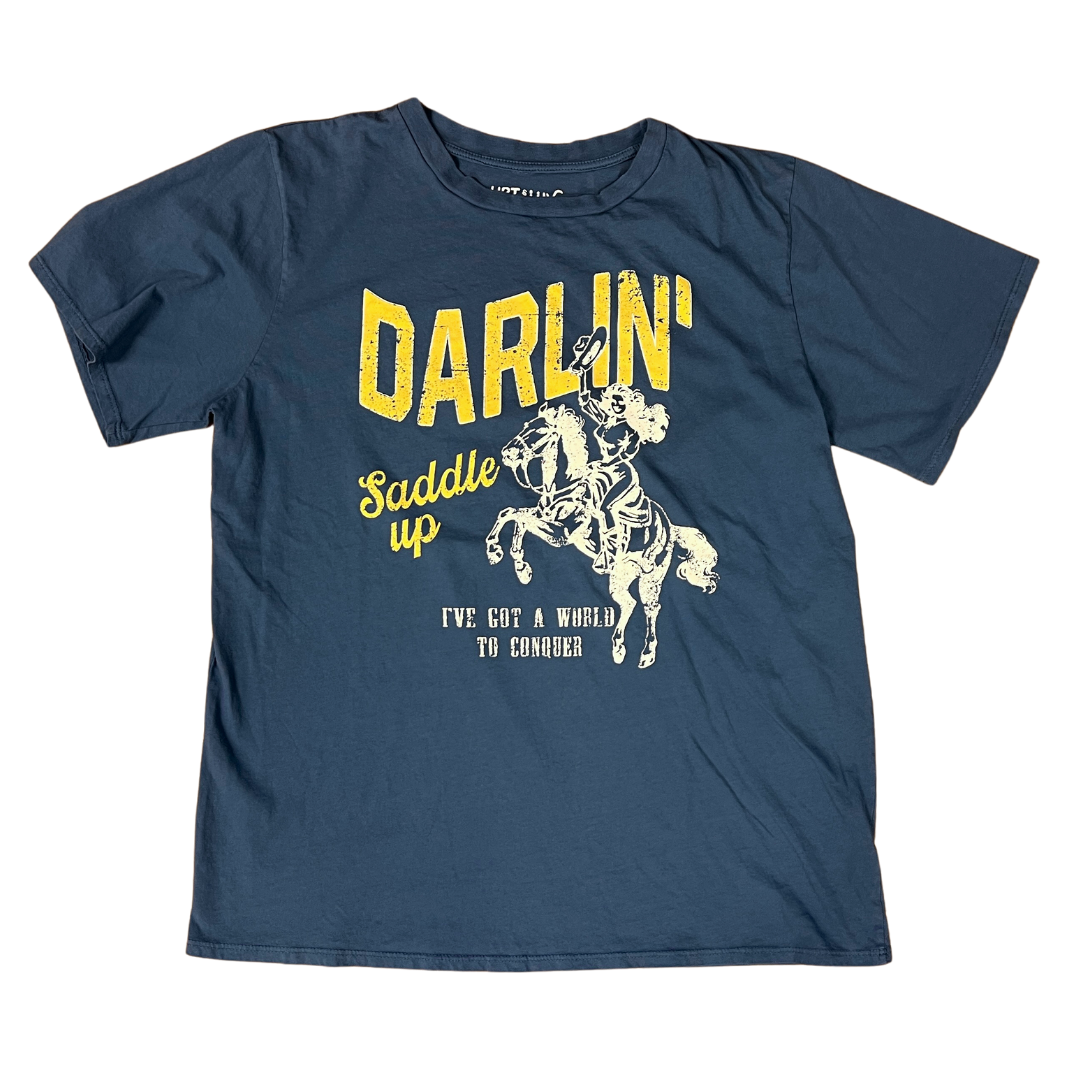 Hrt & Luv Darlin’ Saddle Up Graphic Tee