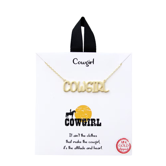 Claire & Susie Cowgirl Necklace