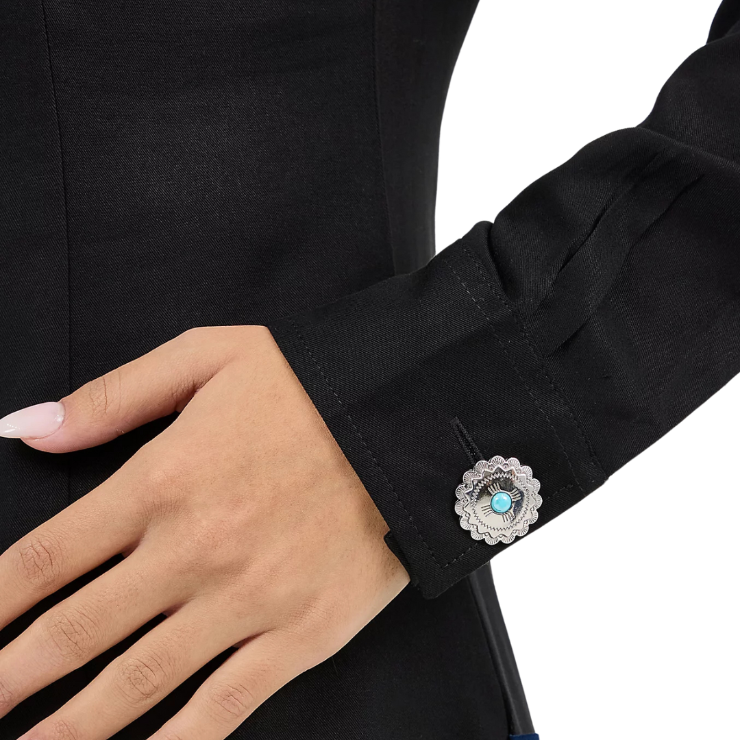 Wrangler Women's Slim Concho Button Shirt