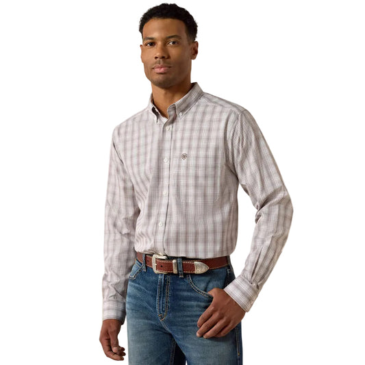 Ariat Mens Wrinkle Free Clyde Fitted Shirt