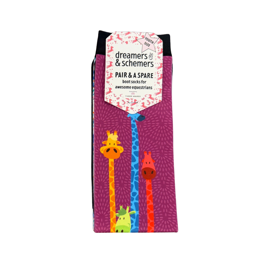 Dreamers & Schemers Pair & a Spare Boot Socks - Youth