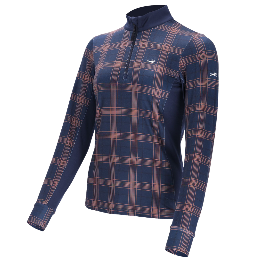 Schockemöhle Training Shirt Xandra - Navy Check