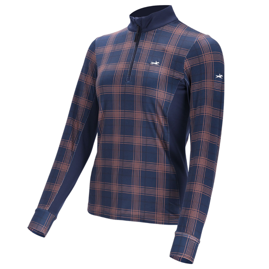 Schockemöhle Training Shirt Xandra - Navy Check