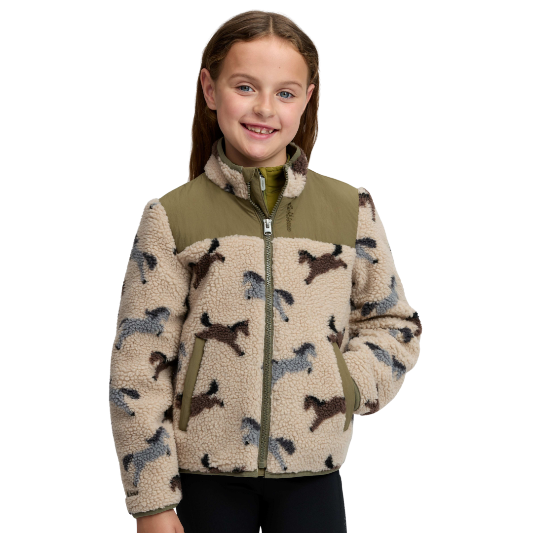 LeMieux New Mini Theo Pony Fleece Willow Green