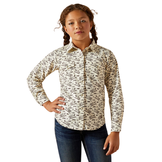 Ariat Girls Rodeo Time Shirt