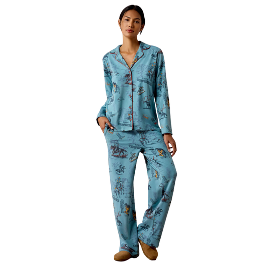 Ariat Dreams Pajama Set - Retro Rodeo
