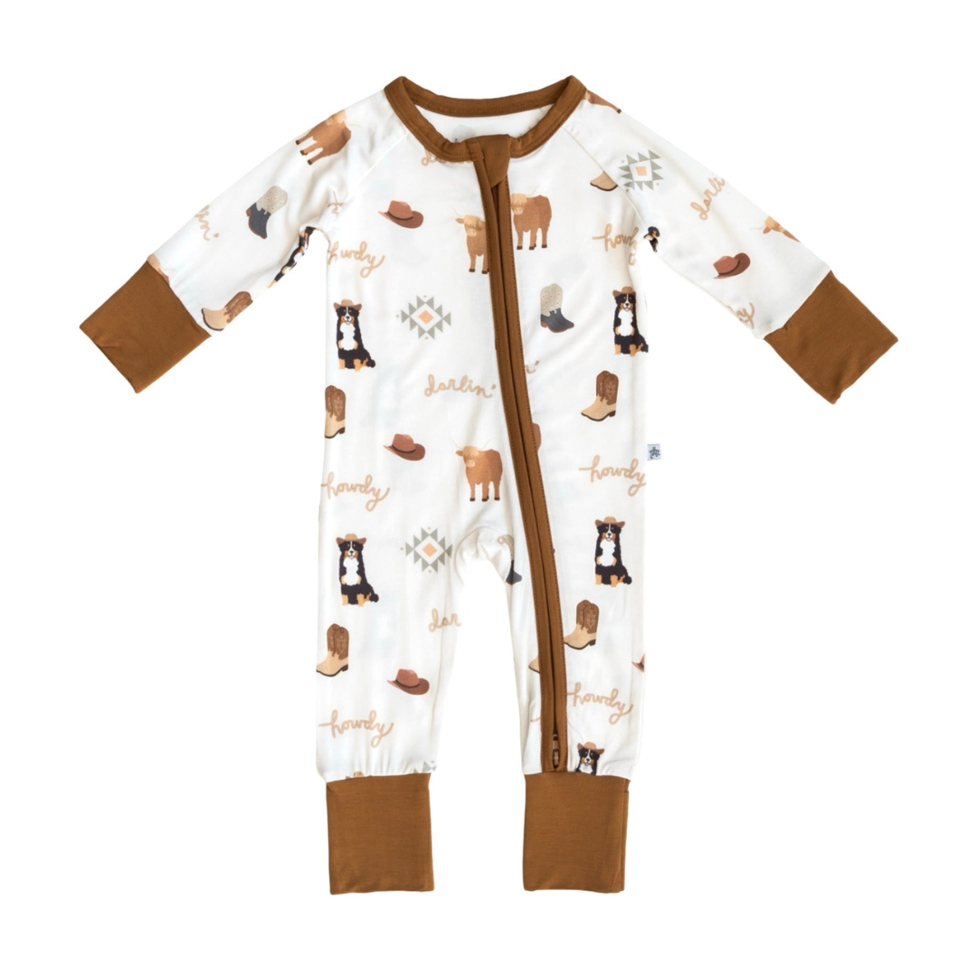 Hugga Babies Bedtime Buckaroo Zipper Lounger