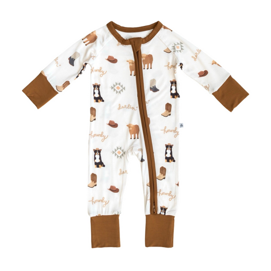 Hugga Babies Bedtime Buckaroo Zipper Lounger