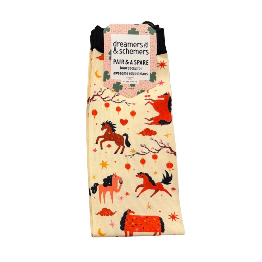 Dreamers & Schemers Pair & a Spare Boot Socks - Adult