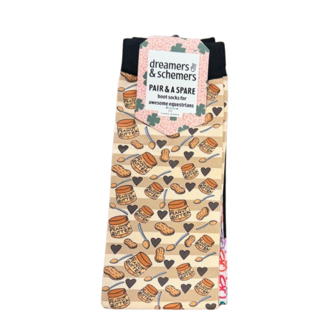 Dreamers & Schemers Pair & a Spare Boot Socks - Adult