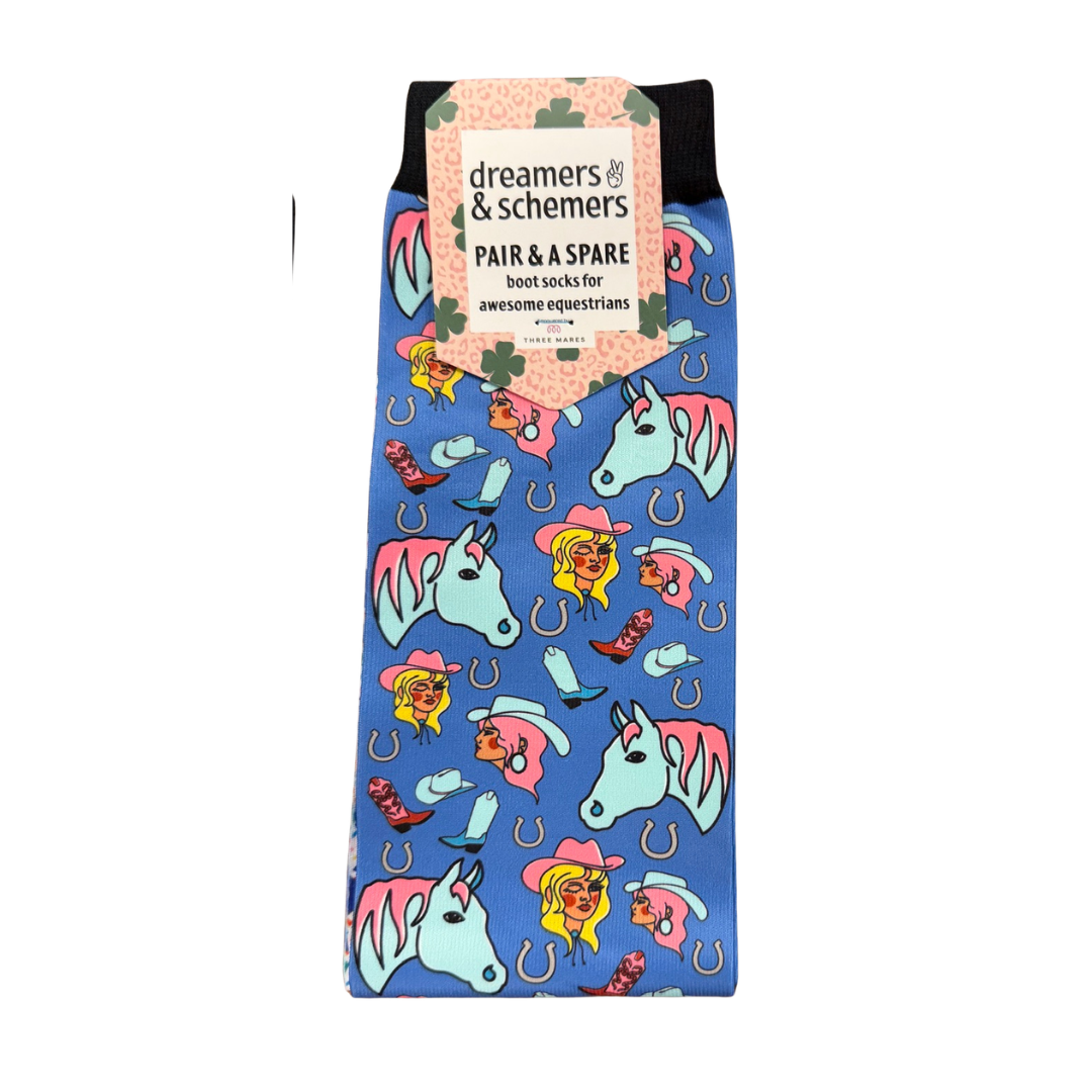 Dreamers & Schemers Pair & a Spare Boot Socks - Adult
