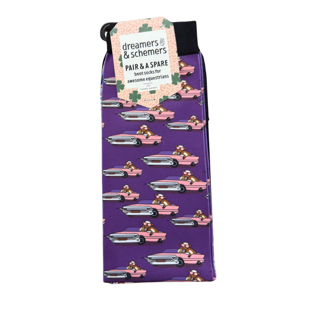 Dreamers & Schemers Pair & a Spare Boot Socks - Adult