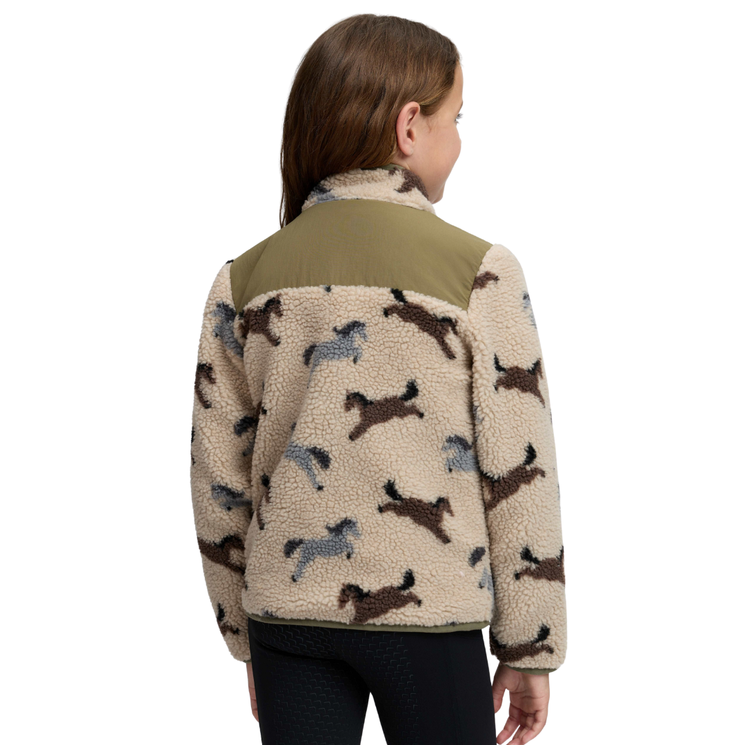 LeMieux New Mini Theo Pony Fleece Willow Green