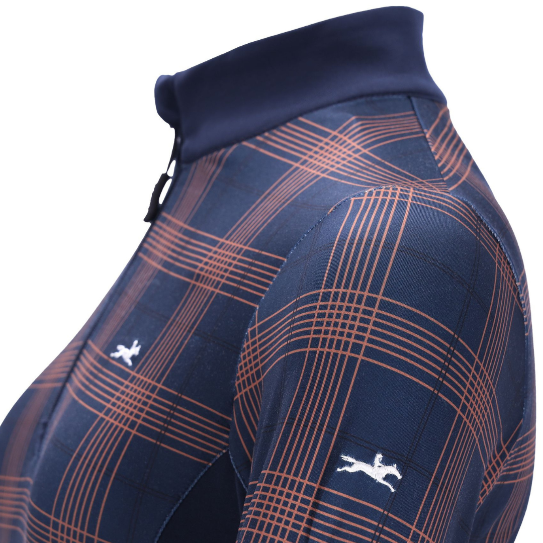 Schockemöhle Training Shirt Xandra - Navy Check