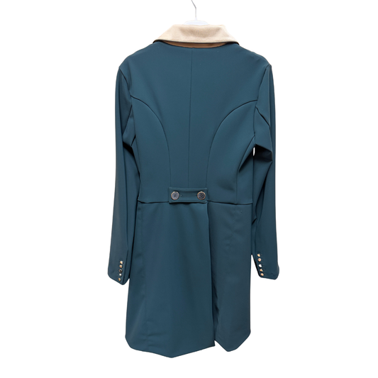 For Horses Jenni Custom Shadbelly - Deep Green/Honey Gold