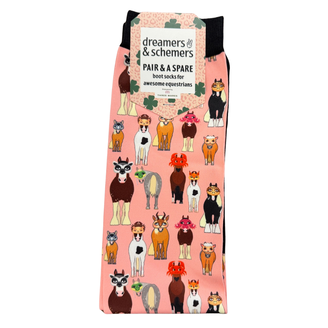 Dreamers & Schemers Pair & a Spare Boot Socks - Adult