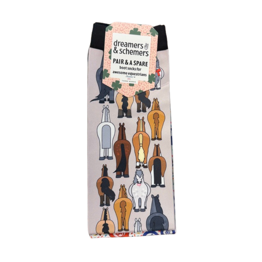 Dreamers & Schemers Pair & a Spare Boot Socks - Adult
