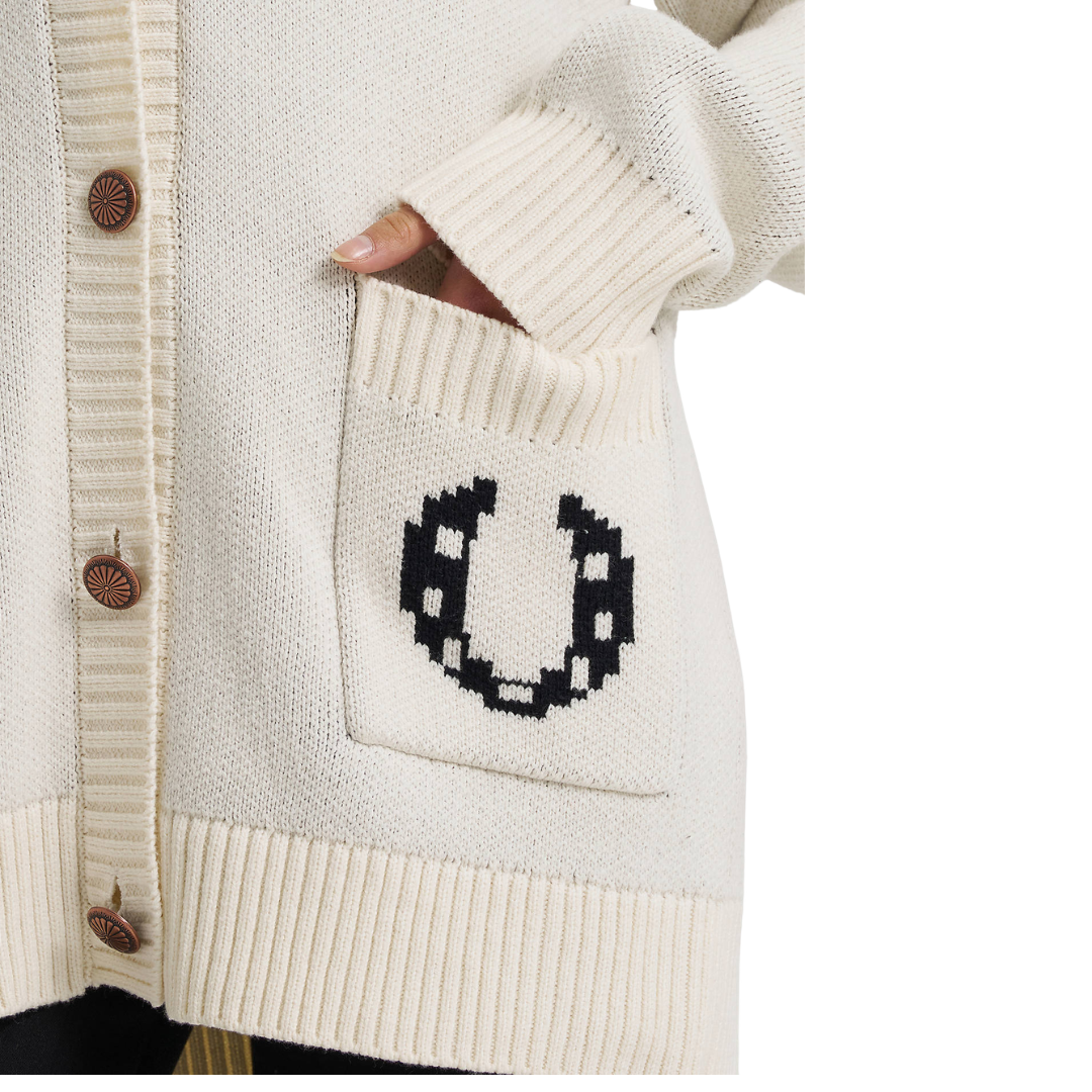 Wrangler Retro Rodeo & Horseshoe Cardigan