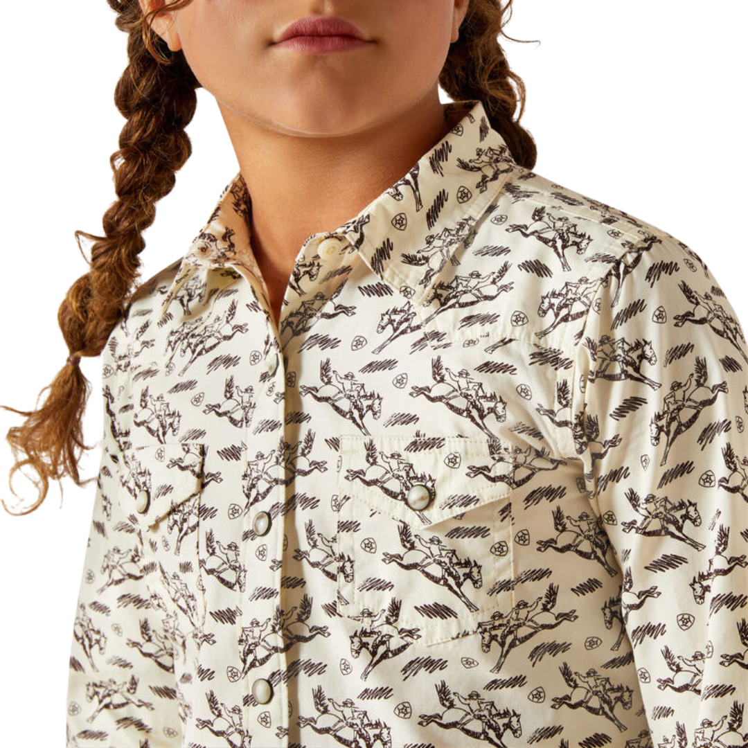 Ariat Girls Rodeo Time Shirt
