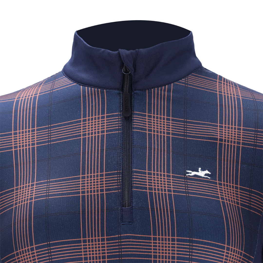 Schockemöhle Training Shirt Xandra - Navy Check