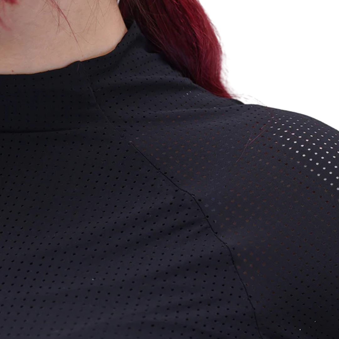 for horses willa silky air equestrian schooling shirt black
