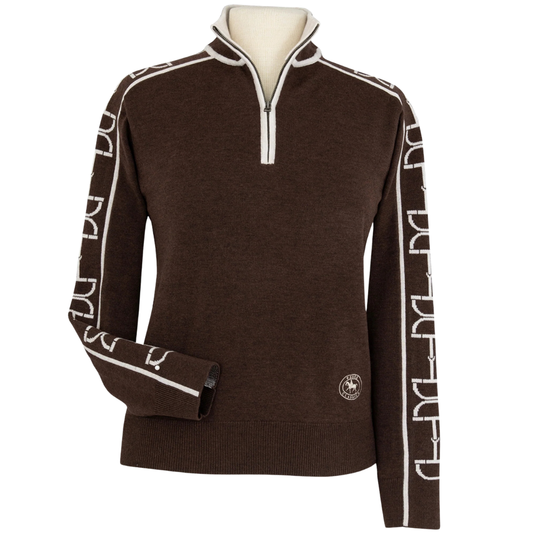 Essex Classics Polished Bit 1/4 Zip Sweater