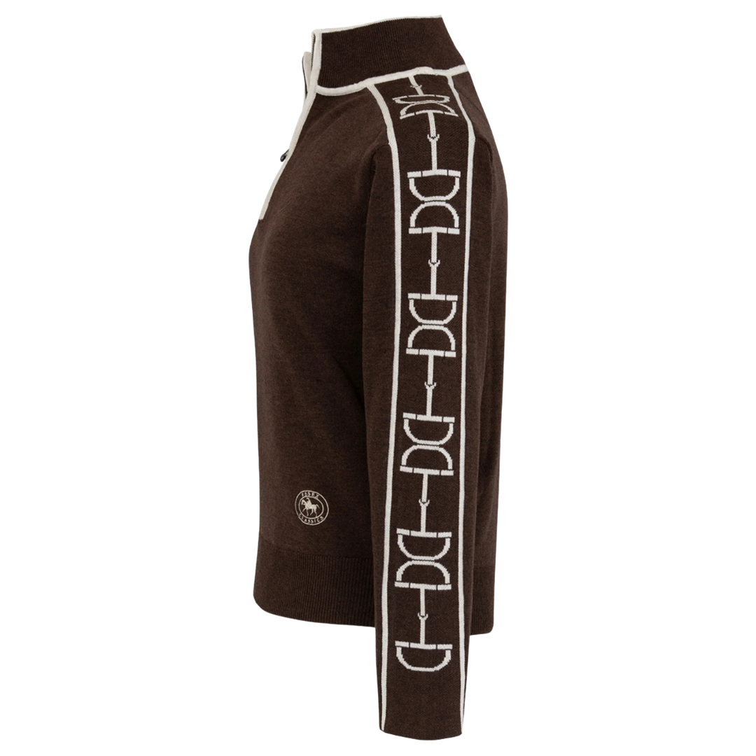 Essex Classics Polished Bit 1/4 Zip Sweater