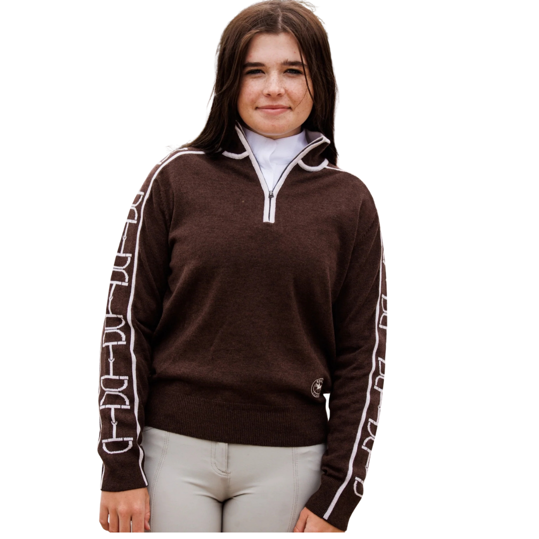 Essex Classics Polished Bit 1/4 Zip Sweater