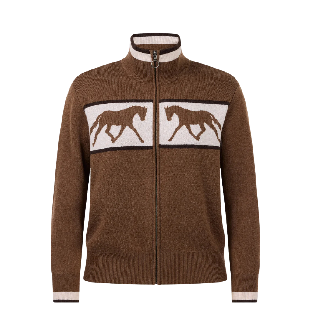 Kerrits Reflections Horse Full Zip Sweater