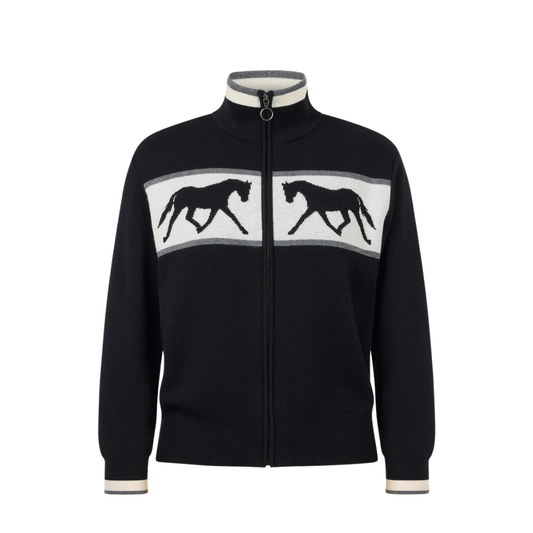 Kerrits Reflections Horse Full Zip Sweater