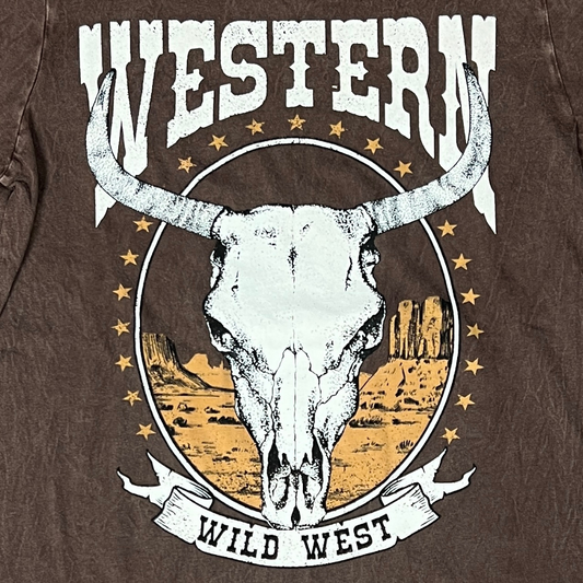 Hrt & Luv Western Wild West Graphic Tee