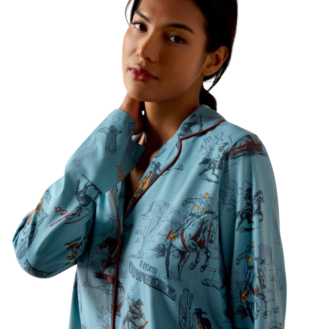 Ariat Dreams Pajama Set - Retro Rodeo