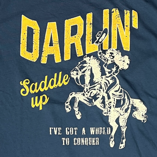 Hrt & Luv Darlin’ Saddle Up Graphic Tee