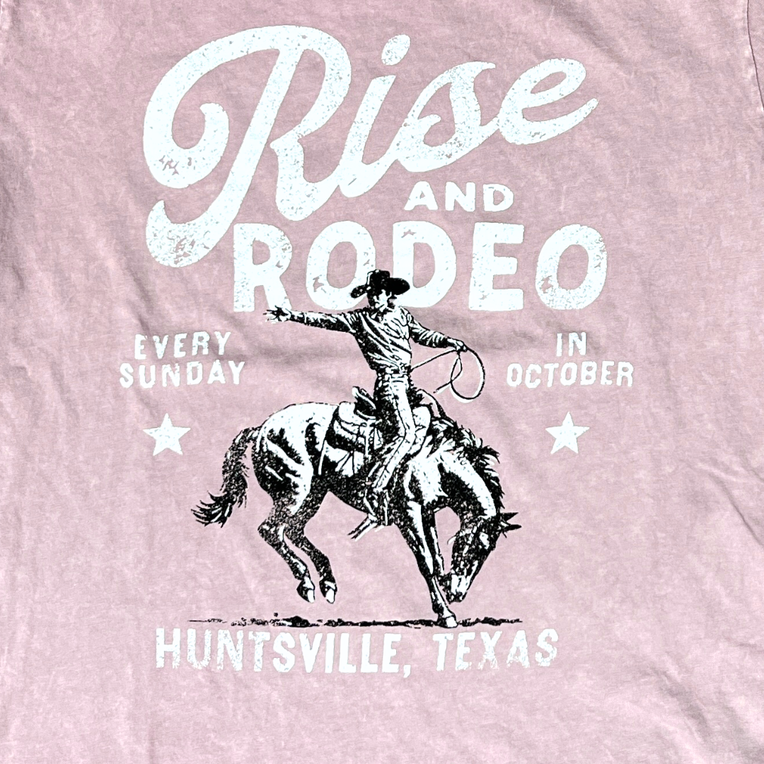 Hrt & Luv Rise & Rodeo Graphic Tee Crop