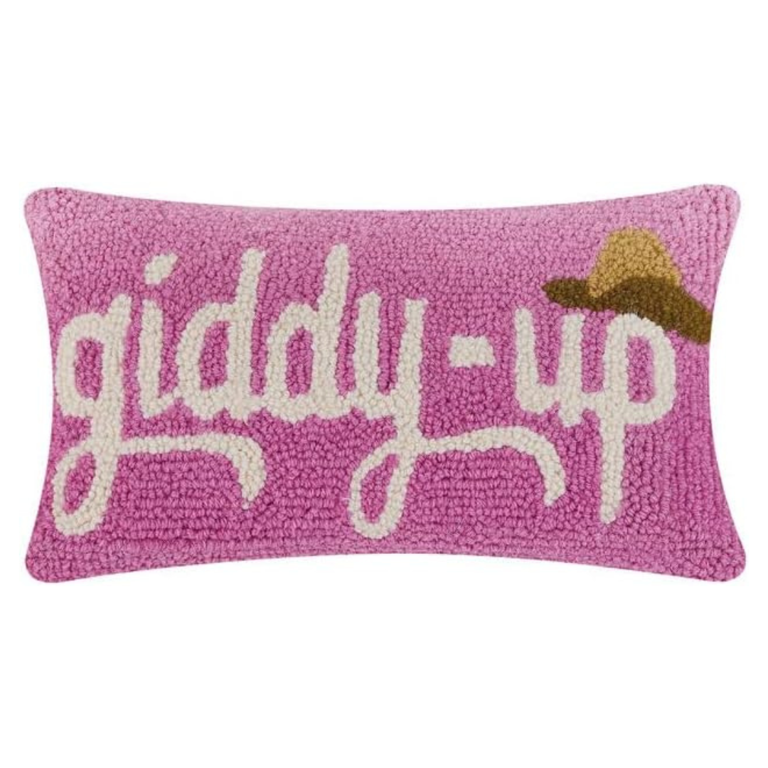 Peking Handicraft Giddy-Up Hook Pillow 9X16