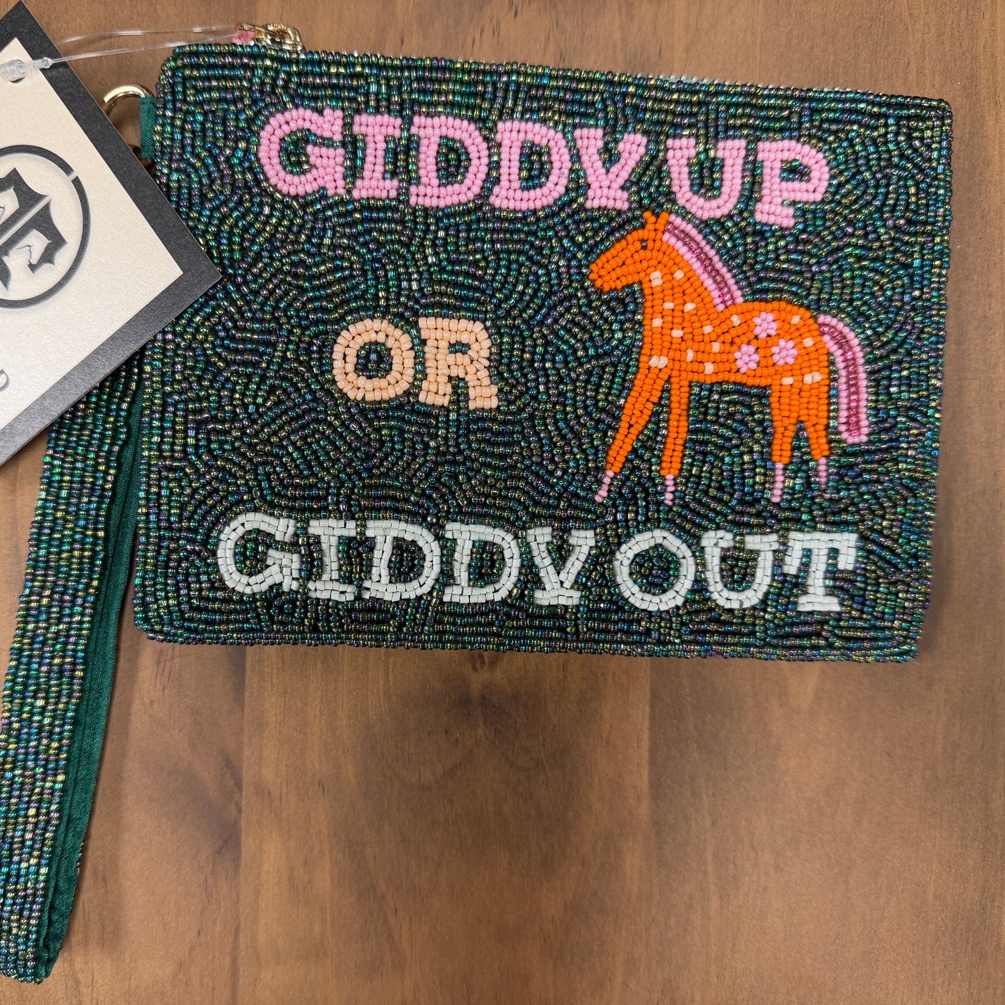 Tucker Tweed Gidd Beaded Bag