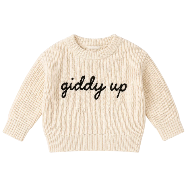 The Horse People Co "Giddy-Up" Sweater Kids