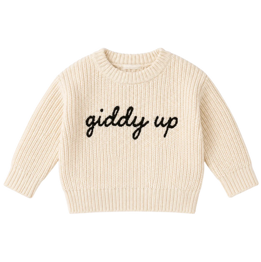 The Horse People Co "Giddy-Up" Sweater Kids