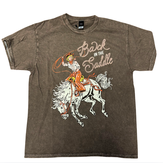 Back in the Saddle Graphic Tee